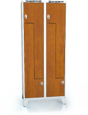 Kleiderschränke mit doppelwandige Tür in Z ALDERA mit Füße 1920 x 800 x 500